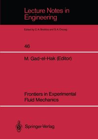 Produktbild: Frontiers in Experimental Fluid Mechanics