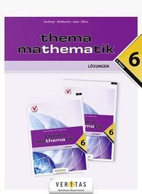 Produktbild: Thema Mathematik 6. L&ouml;sungen