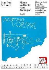 Produktbild: Schmitz, M: Flutes in Duet from the Beginning, Volume 1