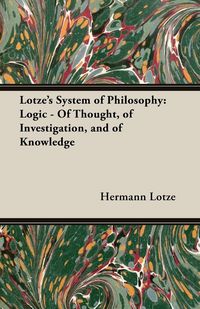 Produktbild: Lotze's System of Philosophy