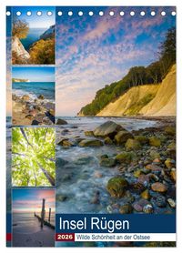 Produktbild: Insel R&uuml;gen - Wilde Sch&ouml;nheit an der Ostsee (Tischkalender 2026 DIN A5 hoch), CALVENDO Monatskalender
