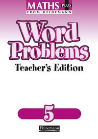 Produktbild: Maths Plus Word Problems 5: Teacher's Book