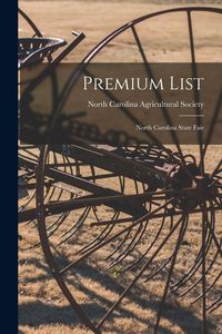 Produktbild: Premium List: North Carolina State Fair