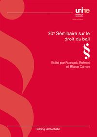 Produktbild: 20e s&eacute;minaire sur le droit du bail