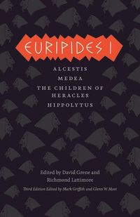Produktbild: Euripides I - Alcestis, Medea, The Children of Heracles, Hippolytus