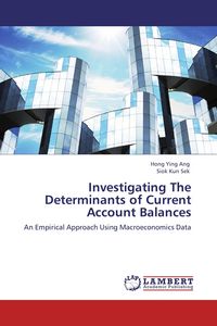 Produktbild: Investigating The Determinants of Current Account Balances