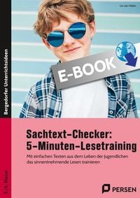 Produktbild: Sachtext-Checker: 5-Minuten-Lesetraining