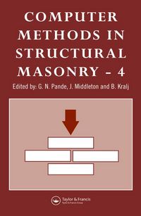 Produktbild: Computer Methods in Structural Masonry - 4