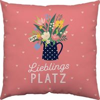 Produktbild: Baumwollkissen Motiv Garten