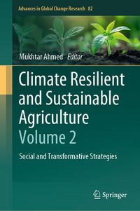 Produktbild: Climate Resilient and Sustainable Agriculture: Volume 2