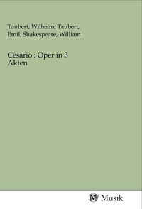 Produktbild: Cesario : Oper in 3 Akten