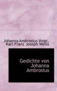 Produktbild: Gedichte Von Johanna Ambrosius