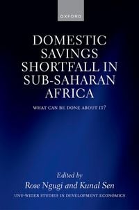 Produktbild: The Domestic Savings Shortfall in Sub-Saharan Africa