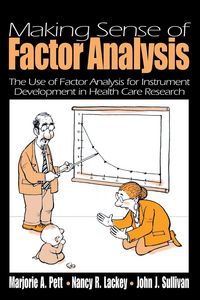 Produktbild: Making Sense of Factor Analysis