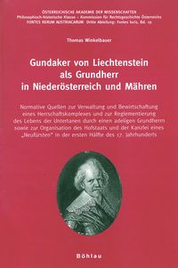 Produktbild: Gundaker von Liechtenstein als Grundherr in Nieder&ouml;sterreich und M&auml;hren