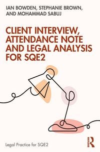 Produktbild: Client Interview, Attendance Note and Legal Analysis for SQE2