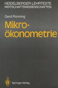 Produktbild: Mikro-&ouml;konometrie