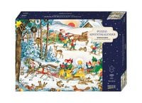 Produktbild: Puzzle-Adventskalender &raquo;Weihnachtsumzug&laquo;