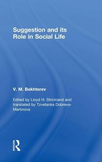 Produktbild: Suggestion and its Role in Social Life