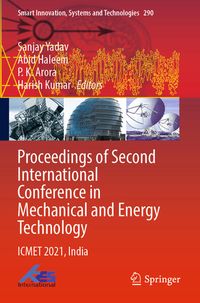 Produktbild: Proceedings of Second International Conference in Mechanical and Energy Technology