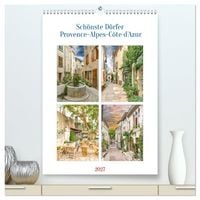 Produktbild: Sch&ouml;nste D&ouml;rfer - Provence-Alpes-C&ocirc;te d'Azur (hochwertiger Premium Wandkalender 2027 DIN A2 hoch), Kunstdruck in Hochglanz