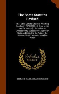 Produktbild: The Scots Statutes Revised