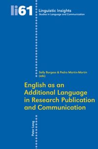 Produktbild: English as an Additional Language in Research Publication and Communication
