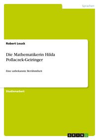 Produktbild: Die Mathematikerin Hilda Pollaczek-Geiringer