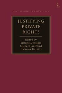 Produktbild: Justifying Private Rights