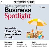 Produktbild: Business-Englisch lernen Audio - Eine Auszeit f&uuml;r Ihr Gehirn