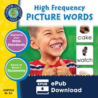 Produktbild: High Frequency Picture Words Gr. PK-2