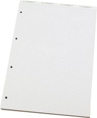 Produktbild: Notizblock 80g 4Lo A4 4mm kar.