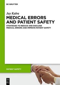 Produktbild: Medical Errors and Patient Safety