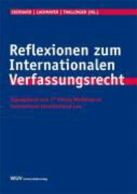 Produktbild: Reflexionen zum Internationalen Verfassungsrecht