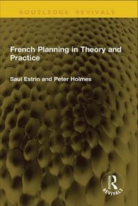 Produktbild: French Planning in Theory and Practice