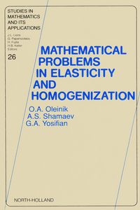 Produktbild: Mathematical Problems in Elasticity and Homogenization