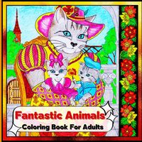 Produktbild: Fantastic Animals Coloring Book for Adults