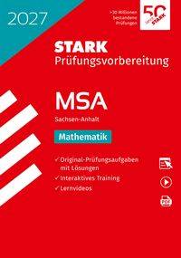 Produktbild: STARK Mathematik - Realschulabschluss 2027 Sachsen-Anhalt - Pr&uuml;fungsvorbereitung