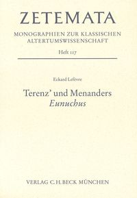 Produktbild: Terenz' und Menanders 'Eunuchus'