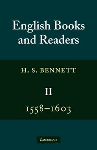 Produktbild: English Books and Readers 1558 1603