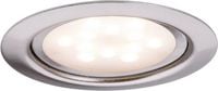 Produktbild: Paulmann 93553 Micro Line LED-Einbauleuchte 3er Set LED LED fest eingebaut 4.5 W Eisen (geb&uuml;rstet)