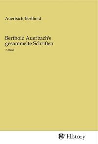 Produktbild: Berthold Auerbach's gesammelte Schriften