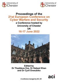 Produktbild: Proceedings of the 21st European Conference on Cyber Warfare and Security