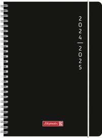 Bild vom Artikel Schülerkalender 2024/2025 "Plain Black", 2 Seiten = 1 Woche, A5, 208 Seiten, schwarz vom Autor 