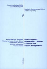 Produktbild: Peace Support Operations: Lessons Learned and Future Perspectives