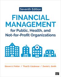 Produktbild: Finkler, S: Financial Management for Public, Health, and Not