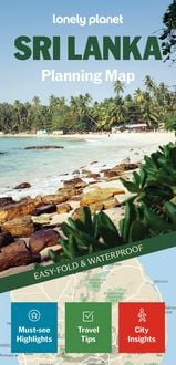 Produktbild: Lonely Planet Sri Lanka Planning Map