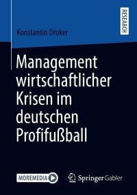Produktbild: Management wirtschaftlicher Krisen im deutschen Profifu&szlig;ball
