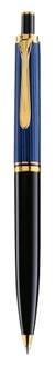 Produktbild: Pelikan Kugelschreiber Souver&auml;n&reg; K405, 24-Karat vergoldete Zierelemente, Druckmechanik, Schwarz-Blau