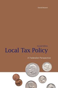 Produktbild: Local Tax Policy a Federalistpb